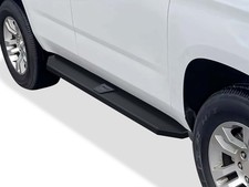 Aps Black Flat Running Boards Style Fit 05-20 Chevy Tahoe Gmc Yukon