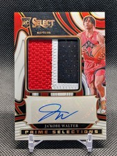 2024-25 Panini Select Ja'Kobe Walter RC /49  White Prizm Selections Signatures