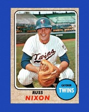 1968 Topps Set-Break #515 Russ Nixon EX-EXMINT *GMCARDS*