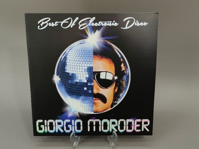 Giorgio Moroder   Best Of Electronic Disco Blue Vinyl 2LP Near Mint