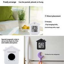 Wall Mountable Temperature Monitor Humidity Reader Resistant