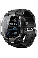 Ultimal Rugged Case Band for Apple Watch 49mm,Compatible with Apple Watch 6.52