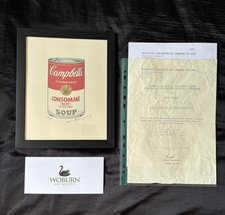 Andy Warhol (1928-1987) Stampa originale firmata a mano edizione limitata | con certificato di autenticità