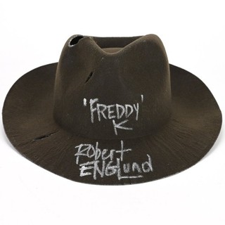 Robert Englund Autographed A Nightmare on Elm Street Freddy Krueger Fedora wINSC