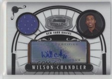 2007-08 Bowman Sterling 184/218 Wilson Chandler #WC Auto 0af