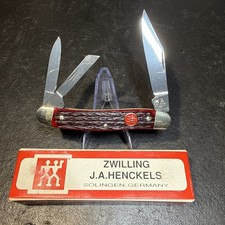 J. A. Henckels Zwilling Knife 3 1/4” Small Frame 2 Blade  Congress Hk8-b