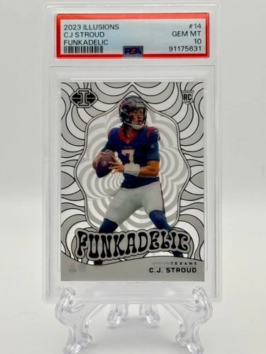 2023 Panini Illusions - Funkadelic C.J. Stroud #14 RC PSA 10