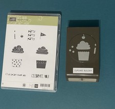 Stampin Up Cupcake Party Stamp Set Coordinating Cupcake Punch.