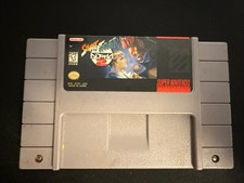 Street Fighter Alpha 2 - Super Nintendo SNES - Tested Authentic