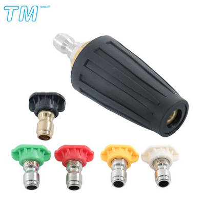 #ad 4.0 GPM With 5 Spray Nozzles Pressure Washer 3600 PSI 360° Rotating Turbo $13.12