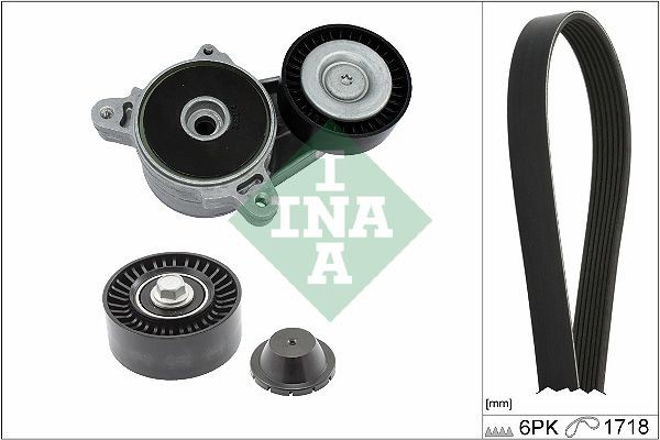 Keilrippenriemensatz FüR Dodge Caliber Jeep Compass Mk49 Patriot 2.0 Ab 05->-image