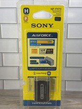 NOS New Sony Actiforce NPFH70 Li-Ion Camcorder Rechargeable Battery NP-FH70 New