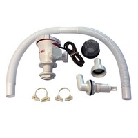 "Attwood Tsunami Mk2 T500 BelüFter-Set 500GPH 3.4\" Auslass SprüHkopf 5253-4 Boot"