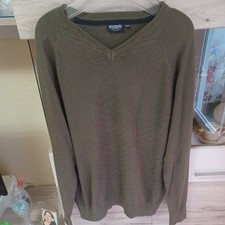 HANBURY Gr. 52/54 Khaki Strickpullover Pulli ...