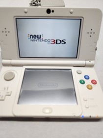 Nintendo 3DS Model Ktr-001 W/ Kisekae Mario Maker Plate Tested W/Non Oem Charger
