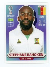 2022 Panini FIFA World Cup: Qatar 2022 Stickers Stephane Bahoken #CMR17