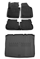 Gummimatten FußMatten Kofferraumwanne FüR Vw Caddy 3 Life 2K 2003-2020
