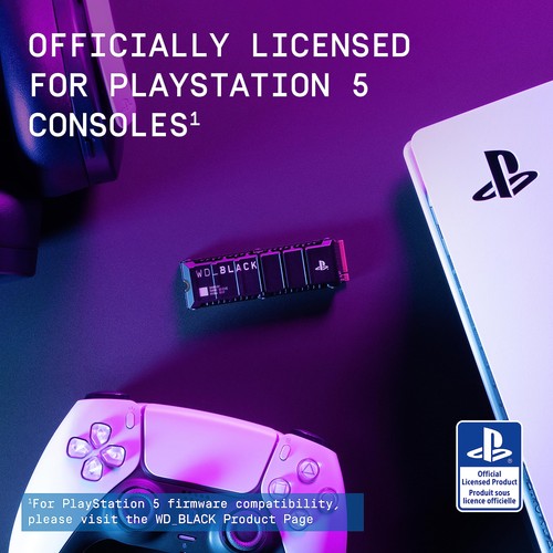 2TB SN850P NVMe M.2 SSD Officially Licensed Storage Expansion for PS5 Console... - Picture 2 of 7