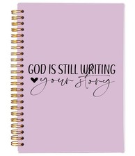 God is Still Writing Your Story Christian Notebook Journal - Christian Gifts ...