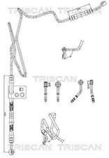 Manguera hidráulica sistema de dirección TRISCAN para AUDI SEAT SKODA VW 96-13 1J0422893Q