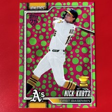 Nick Kurtz [Holiday Dots Green Pink] #97 Prices | 2026 Topps 