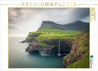 Calvendo Puzzle GáSadalur, VáGar, Faroe Islands | 1000 Pieces, Finished Size 25.