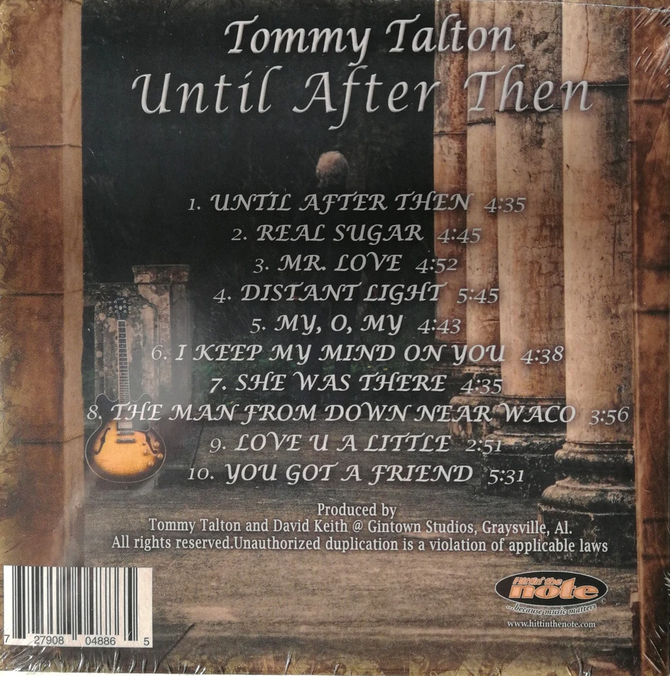 Tommy Talton – Until After Then (2014) (Cowboy, Gregg Allman ...) wie neu (OVP) - Bild 2 von 2