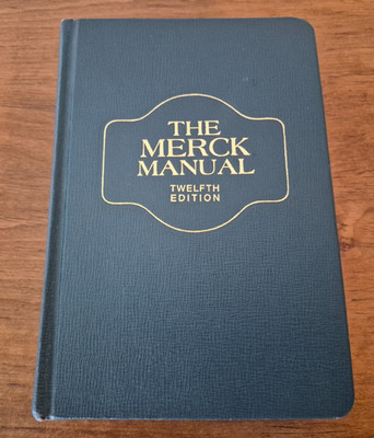 The Merck Manual Twelfth Edition Book