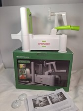 Elite Tri- Blade Spiral Vegetable Slicer   Kitchen Tool for Produce