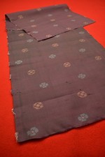 Vintage Japanese Silk Kimono Fabric Textile Remnant Craft Material 40.2"/CB47/45