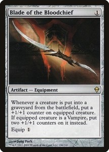 Blade of the Bloodchief - Zendikar #196 Rare Artifact