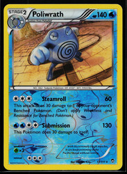 Poliwrath 17/111 Reverse Holo Furious Fists