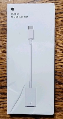 100% Original Apple USB-C to USB Adapter for Mac A1632 - Genuine (MJ1M2AM/A)