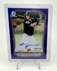 2026 BOWMAN CHROME COOPER INGLE AUTO /199 PURPLE MOJO REFRACTOR CLEVELAND