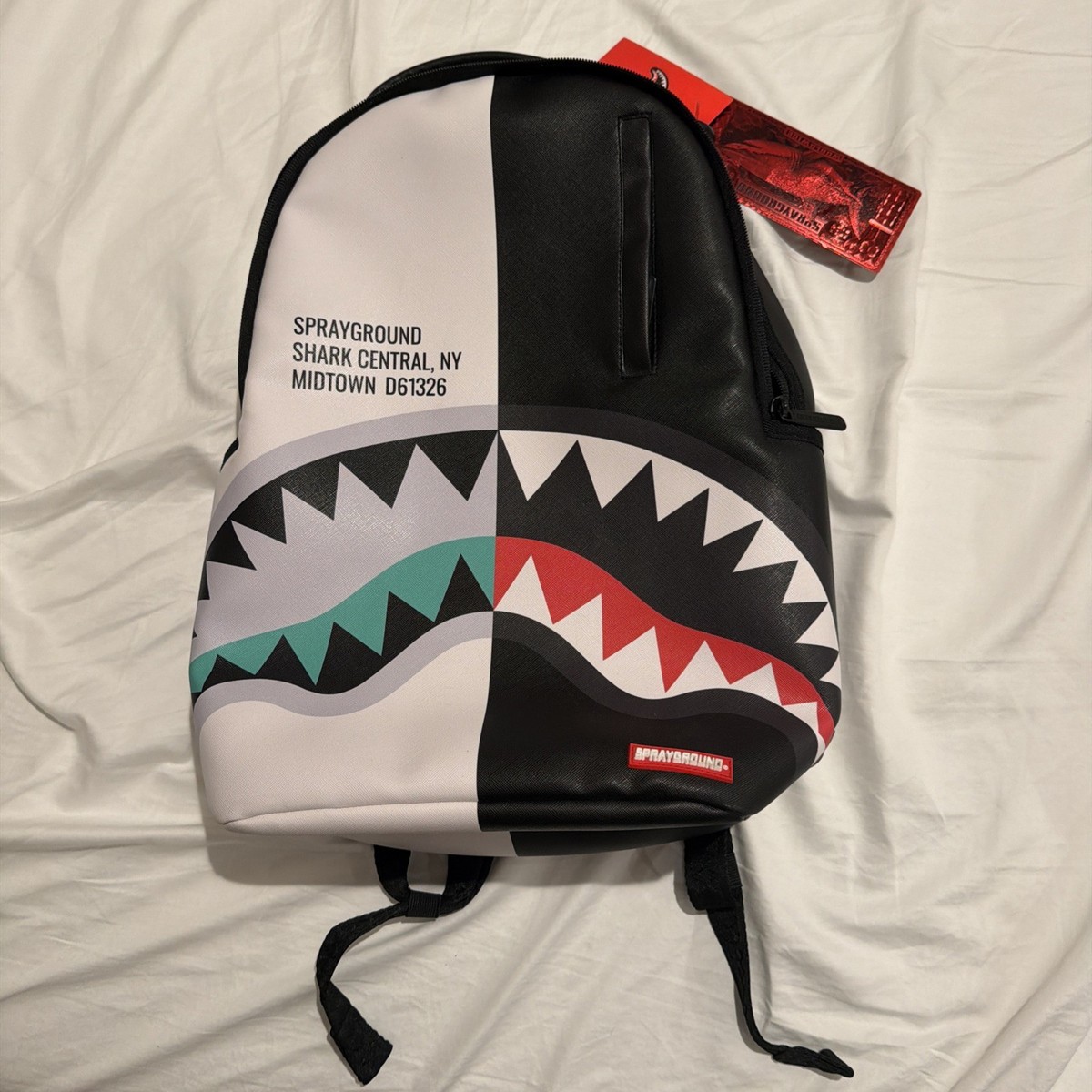 Brand New] SPRAYGROUND SHARK CENTRAL REFLEX DLXSV BACKPACK | eBay