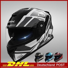 Mit Visier Motorrad 54-61CM Rollerhelm Integralhelm Helm Sturzhelm Motorradhelm