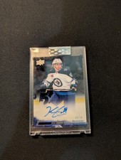 2022-23 UD Clear Cut Auto Kyle Connor High Gloss /10 (little scratchs On Case)