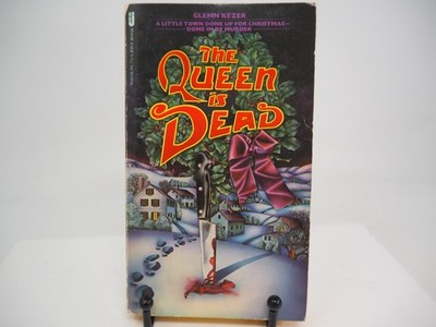 The Queen Is Dead by Glenn Kezer 1979 Jove HBJ Mystery Paperback