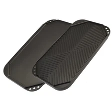 Ecolution Reversible Grill/Griddle Pan, Non-Stick, Dishwasher Safe, Double Bu...