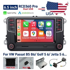 Noname Rcd360 Pro Rcd330 Android Auto Carplay Rear Usb Radio For Vw Golf Tiguan