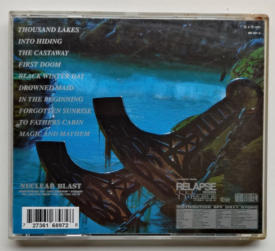 Amorphis - Tales from the Thousand Lakes auf CD - Bild 2 von 2
