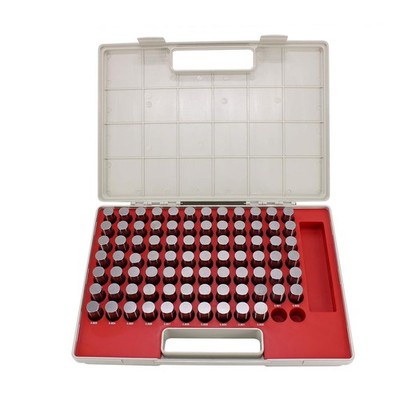 Steel Pin Gage Set Minus Heat Treated with Storage Case M5 82pcs 0.751''-0.832''