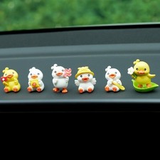 Spring Duck Car Dashboard Decorations 6pcs Cute Yellow Duc Color Spring Duck Spring Duck Car Dashboard Decorations 6pcs Cute Yellow Duc Color Spring Duck
