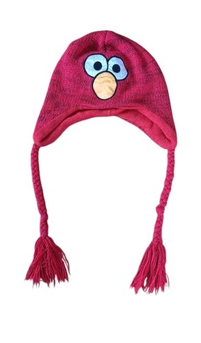 Sesame Street Elmo Beanie/Hat, Red, One Size Fits All.