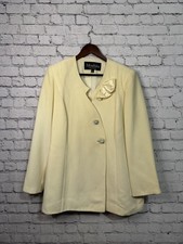 Moshita Couture Women's Cream Blazer Size 16