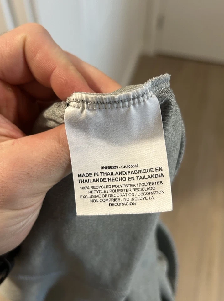 NUEVO - Camiseta sin mangas de entrenamiento Nike Dri-Fit (para mujer XS, gris jaspeado, 930493-063) Foto 4 de 4