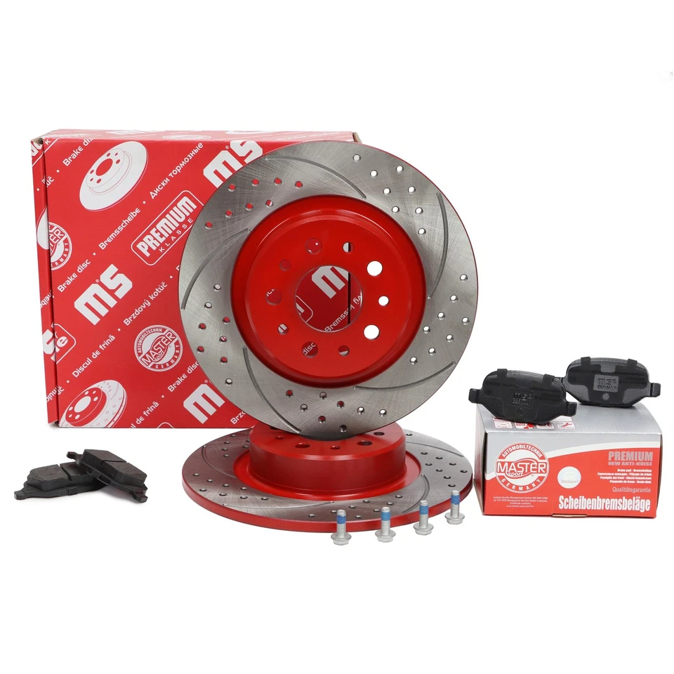 Kit disques + plaquettes arrière pour ALFA ROMEO 147, 156, 156 Sportwagon, GT - Photo 1/4