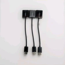 Lots of 3 StarTech.com DP to VGA Adapter Converter  DP2VGA3