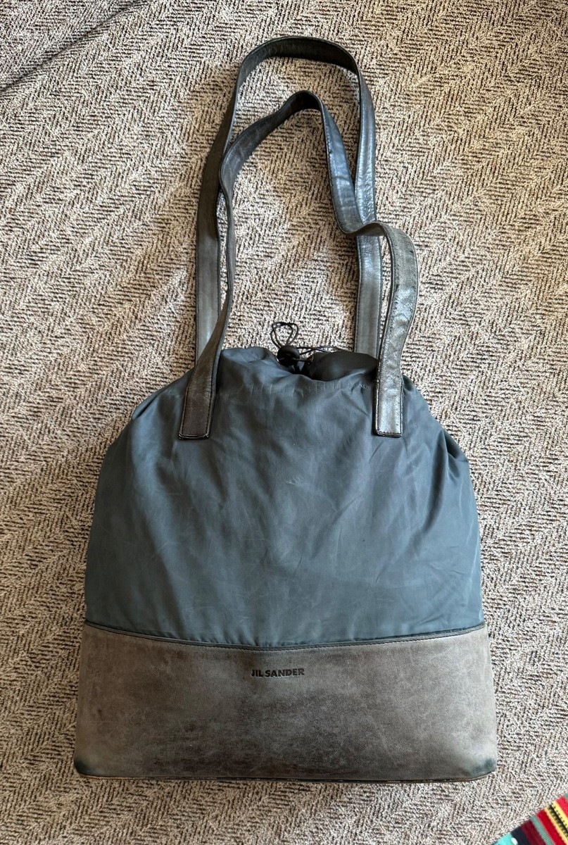 Vintage Jil Sander Nylon/ Leather Shoulder Bag