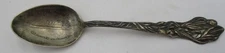 Sterling Silver Princess Victoria BC Ship Souvenir Spoon 5.25" Corn Stalk Handle